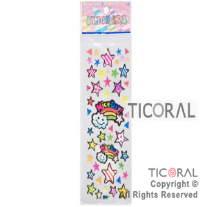 STICKER ESTRELLAS CHICOS HS3535-1 x 12